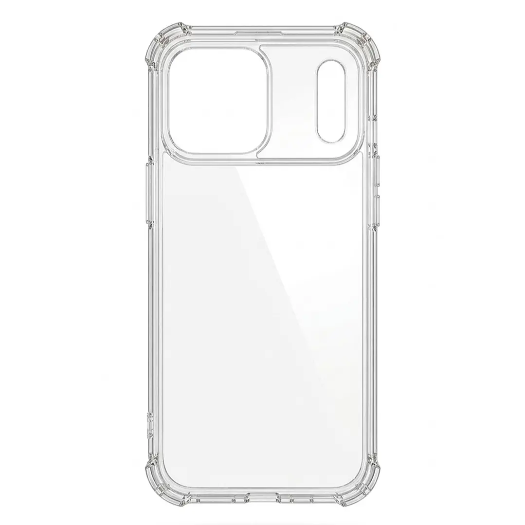 Funda Transparente Para iPhone 18 Pro + Protector Lentes 3