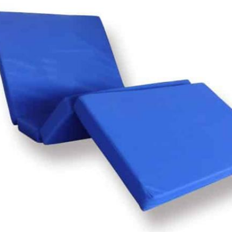 Colchón para catre clínico con pliegues 1
