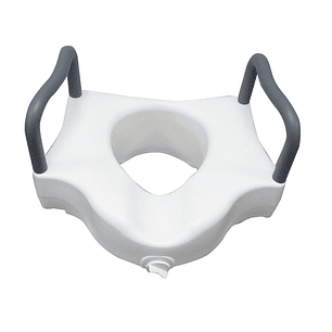 Alza baño WC con apoyabrazos PRO