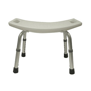 Silla Piso de baño rectangular regulable sin respaldo