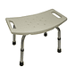 Silla Piso de baño rectangular regulable sin respaldo - Miniatura 2