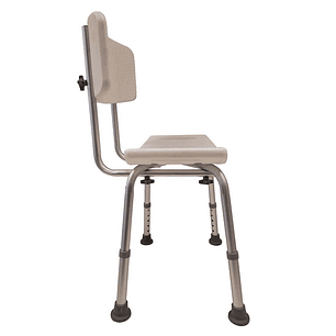 Silla de Baño Respaldo Extraible (soporta hasta 100 kg)