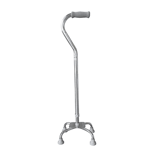 Bastón 4 Patas Base Chica Gris