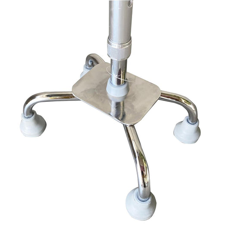 Bastón 4 Patas Base Chica Gris 3