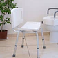 Silla para Ducha con Respaldo y Altura Regulable - Miniatura 3