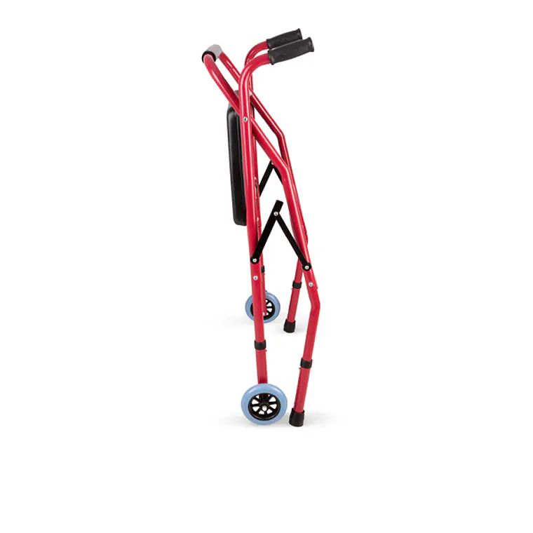 Andador Plegable con Asiento y Ruedas 3