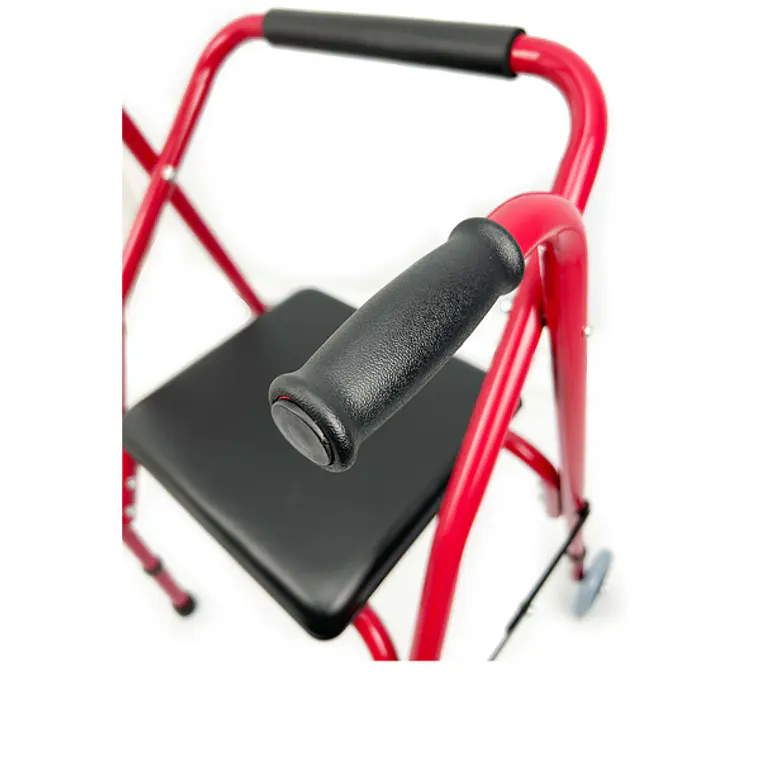 Andador Plegable con Asiento y Ruedas 4