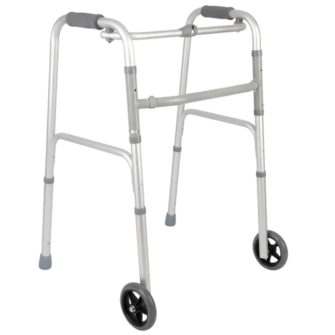 Andador plegable 2 ruedas (soporta hasta 130 Kg) 1