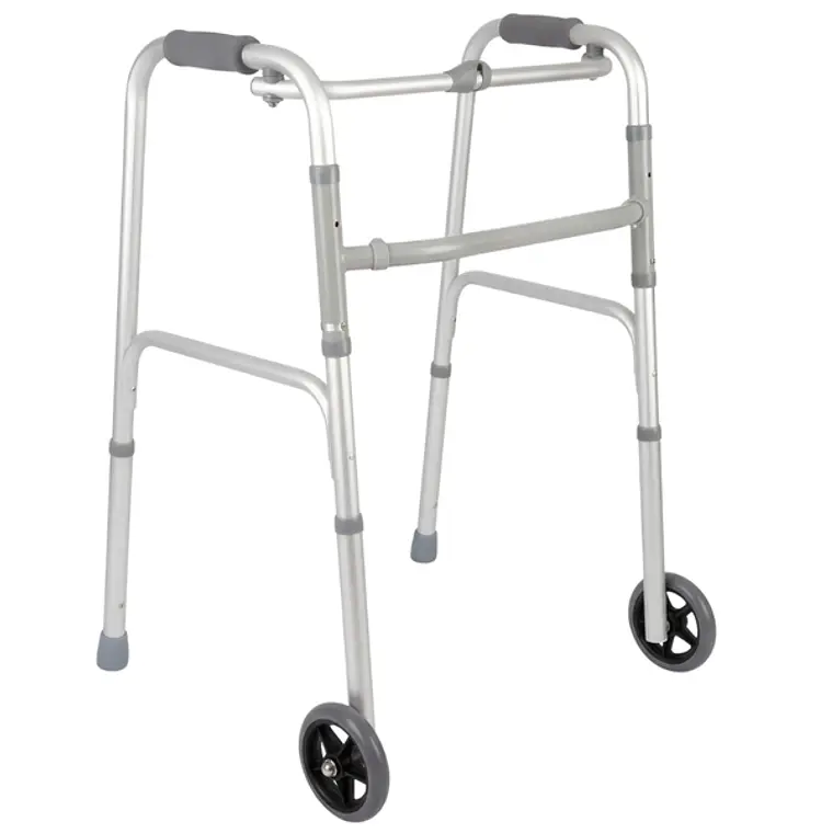 Andador plegable 2 ruedas (soporta hasta 130 Kg) 1