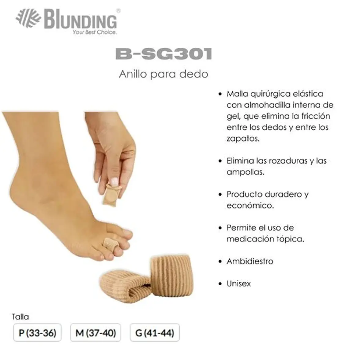 Anillo de Gel Protector para Dedos Cortable 4