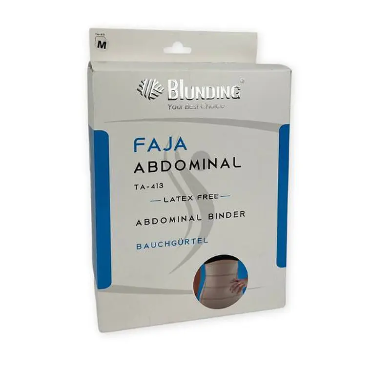 Faja Abdominal con Protección Sacrolumbar de 4 Paneles 4
