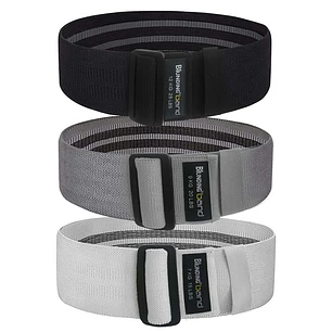 Set de Bandas Elásticas Textiles Premium para Piernas y Cadera