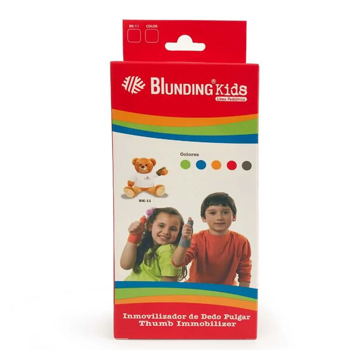 Inmovilizador de Dedo Pulgar Infantil con Férula Blunding Kids 3
