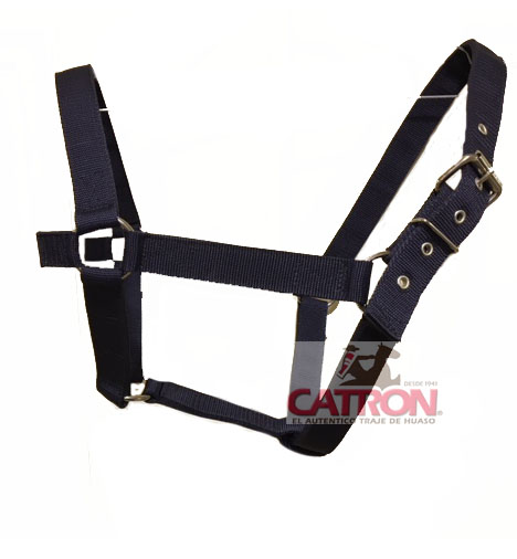 Jaquima para Caballo Con Argollas Cromadas Catron imagen 1