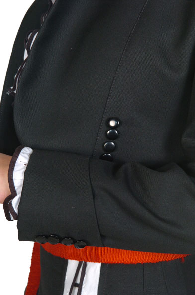 Chaqueta de Huasa Negra Catron imagen 3