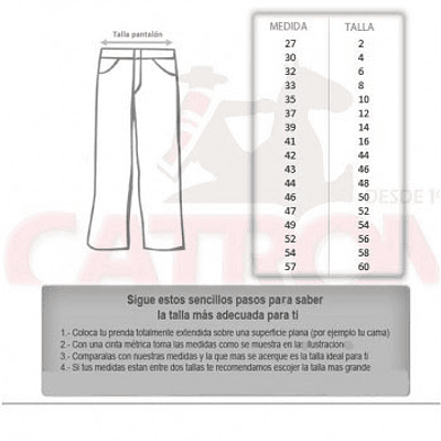 Pantalón Casimir Fantasía T 44/54