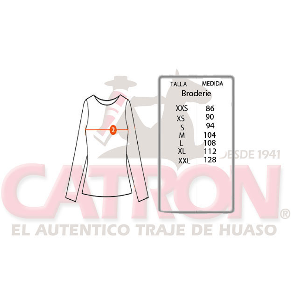 Blusa Broderie Blanca