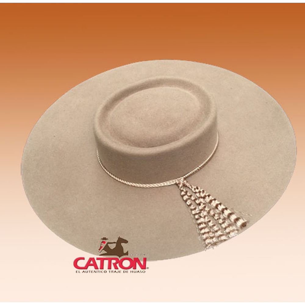 Sombrero de paño extra Beige