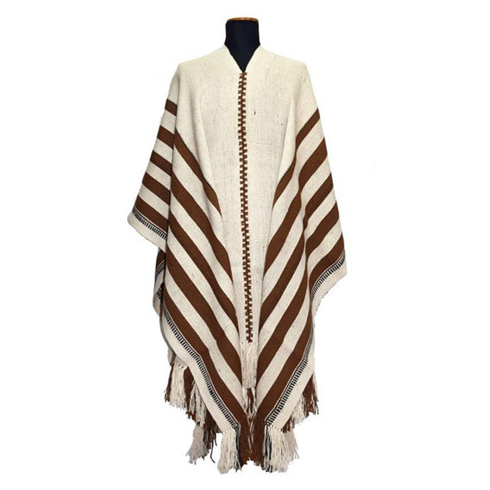 Poncho fino Patagón de Llama