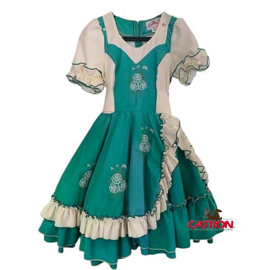 Vestido niña talla 12 a la 14 imagen 4