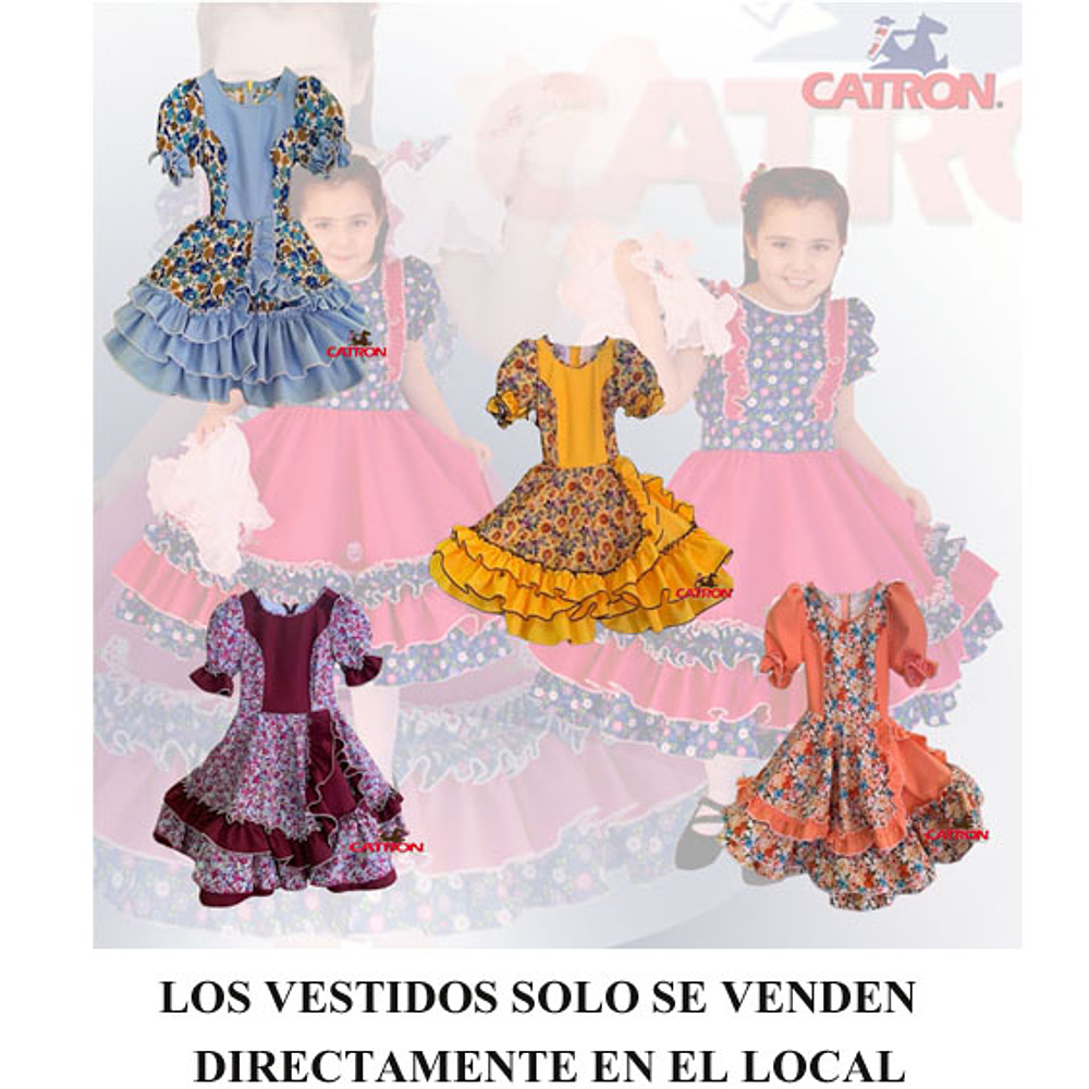 Vestidos de niña Tallas 2 a la 10 