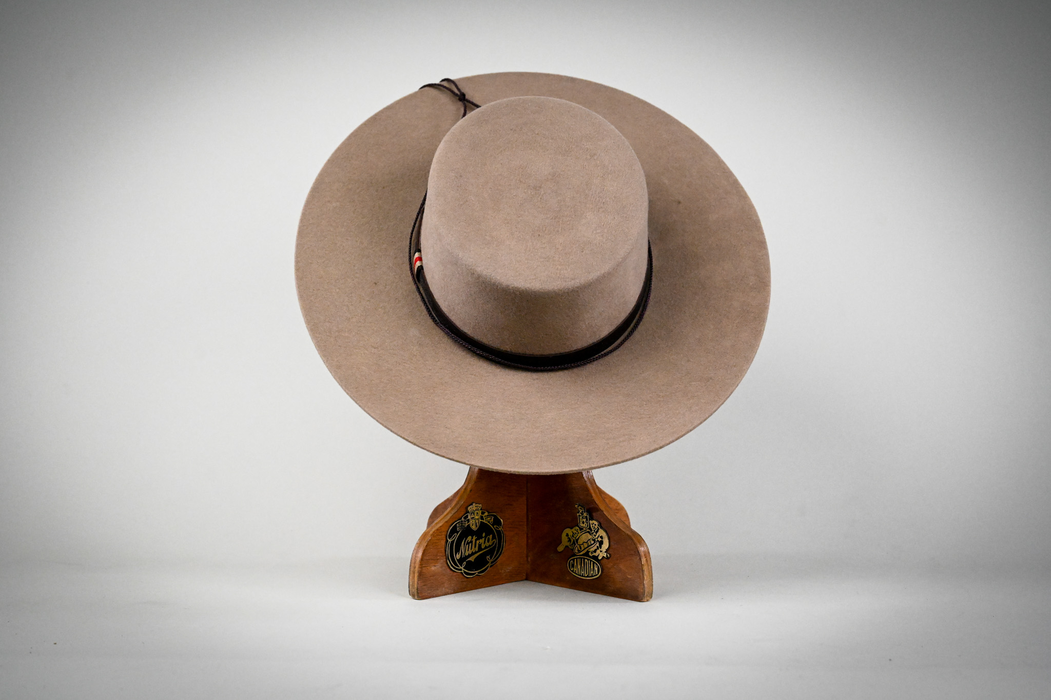 Sombrero De Huasa Cordobés Paño Visón Catron imagen 4