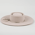 Sombrero De Huasa Neo Fieltro Beige Catron  miniatura 1