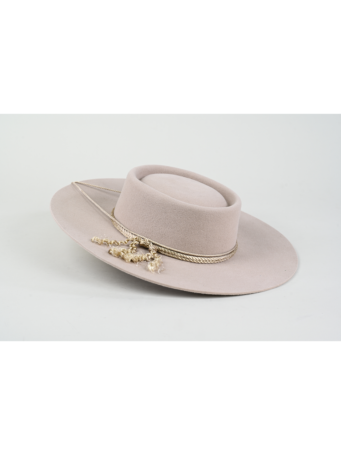Sombrero De Huasa Neo Fieltro Beige Catron  3