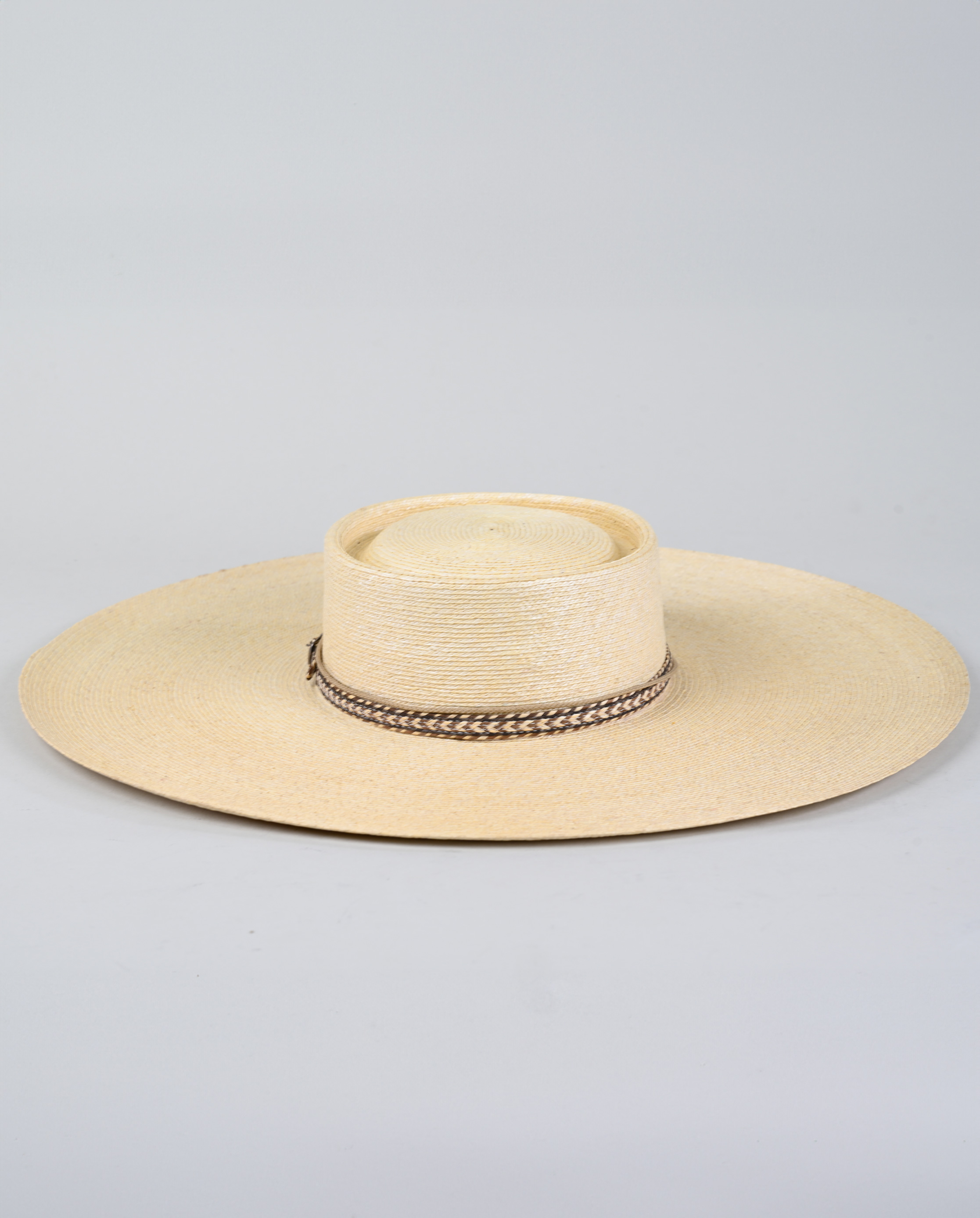 Chupalla De Huaso Trigo Fina Selección Catron imagen 1