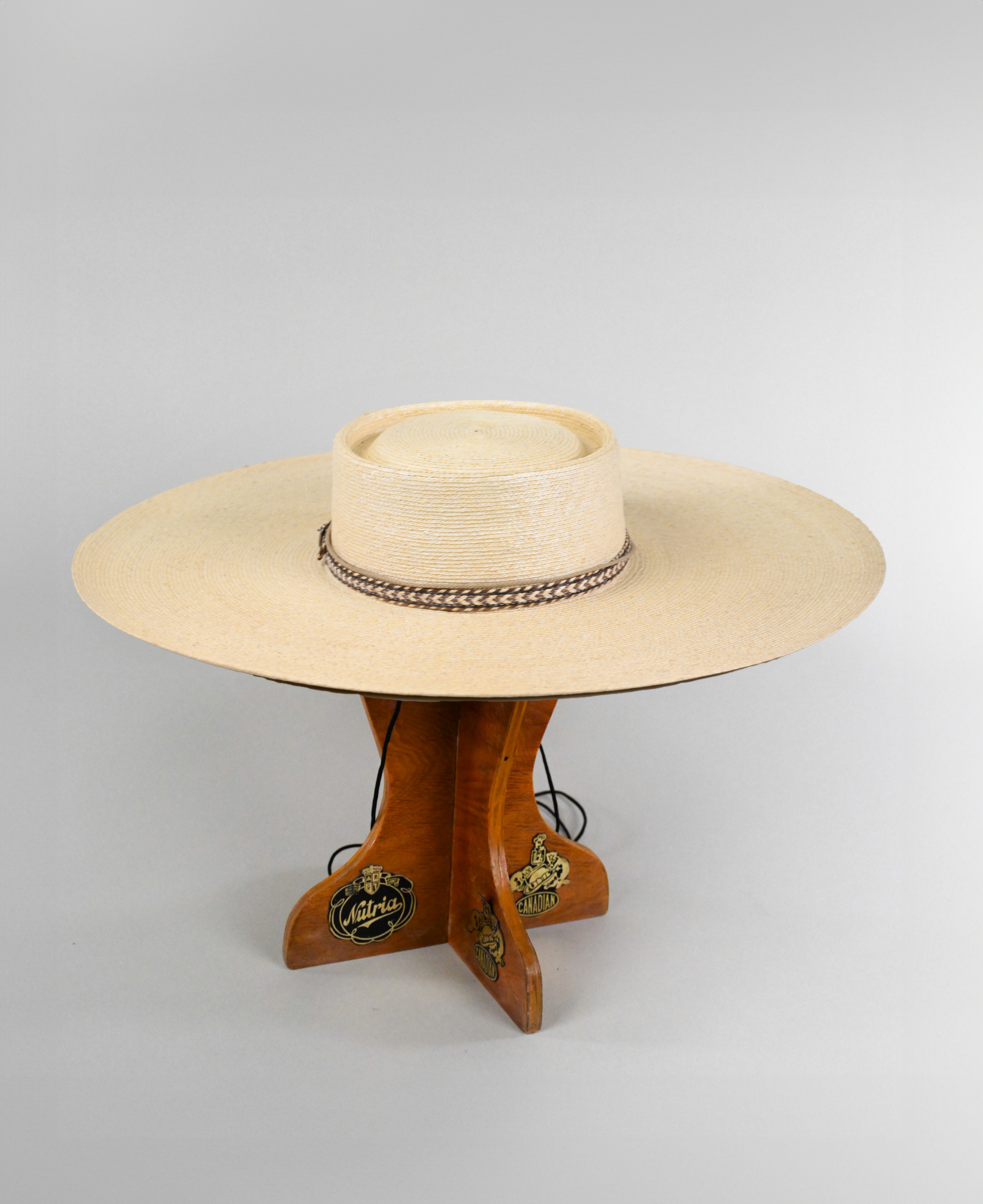 Chupalla De Huaso Trigo Fina Selección Catron imagen 2