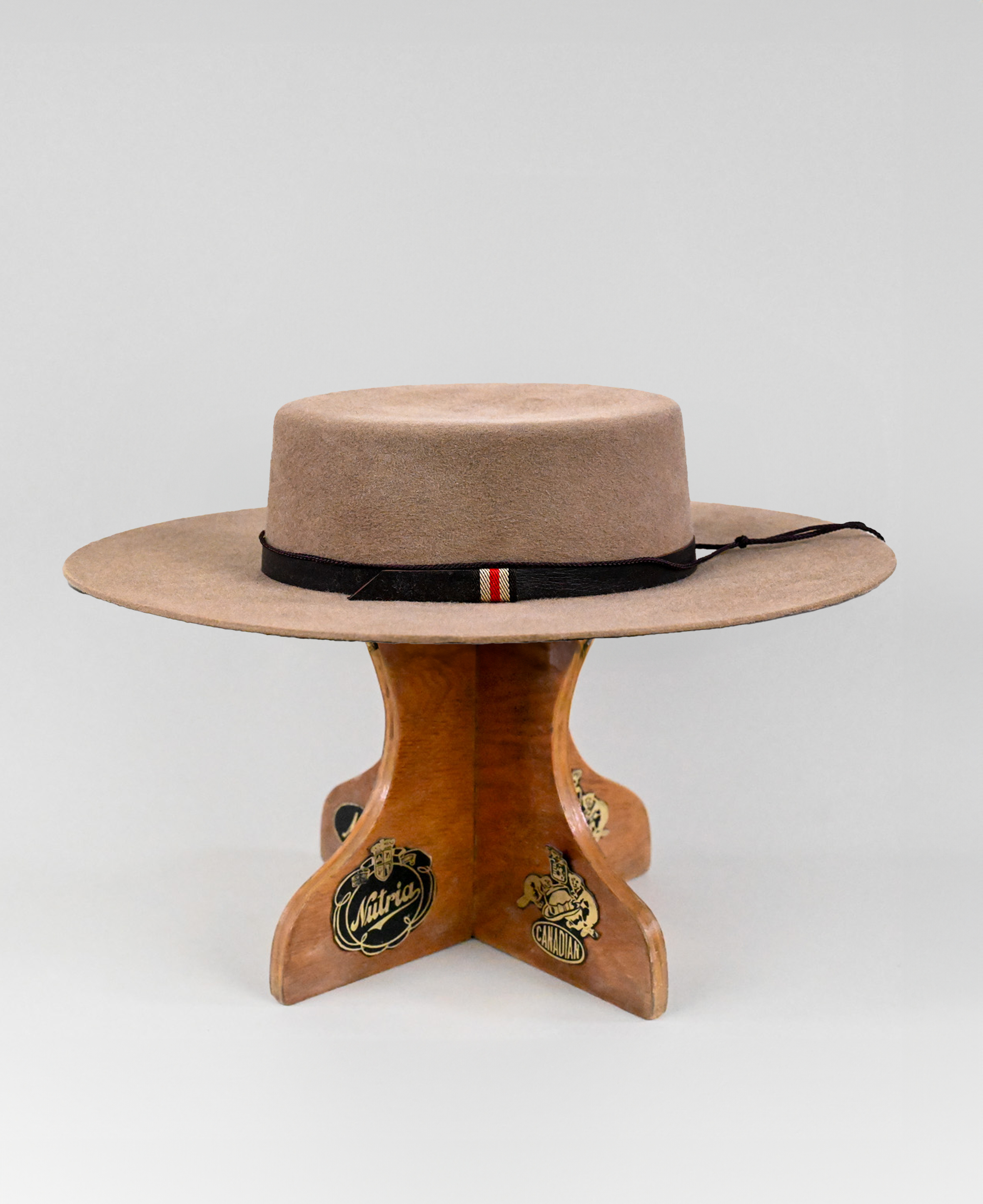 Sombrero De Huasa Cordobés Paño Visón Catron imagen 2