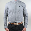 Camisa De Huaso Gris Catron miniatura 1