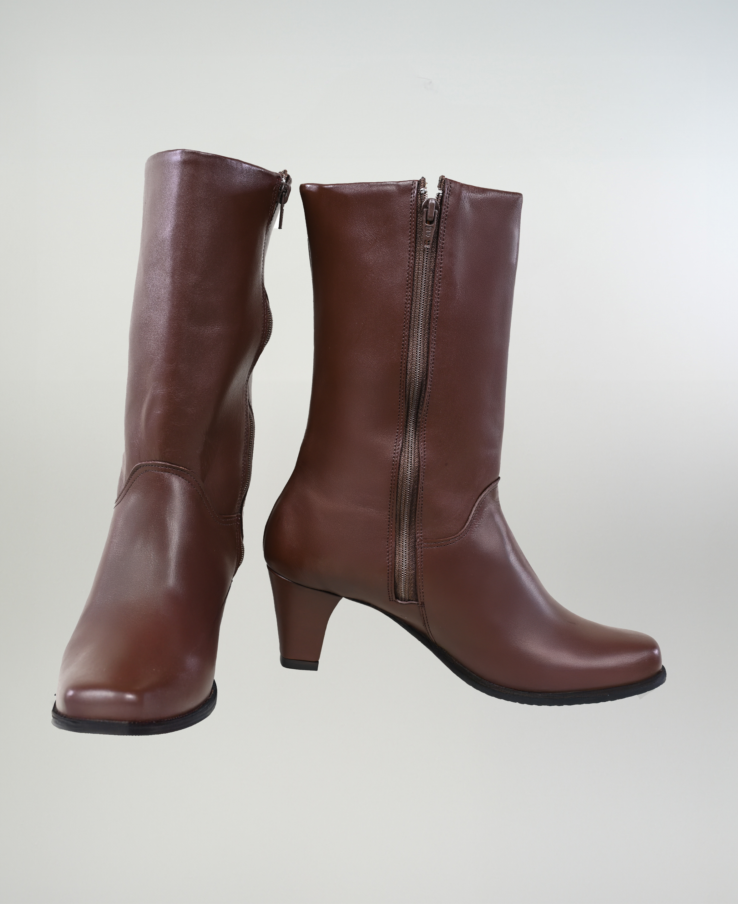 Bota De Huasa Catron Café imagen 1