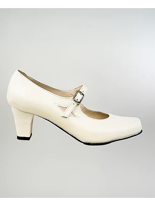 Zapato de China Marfil Catron