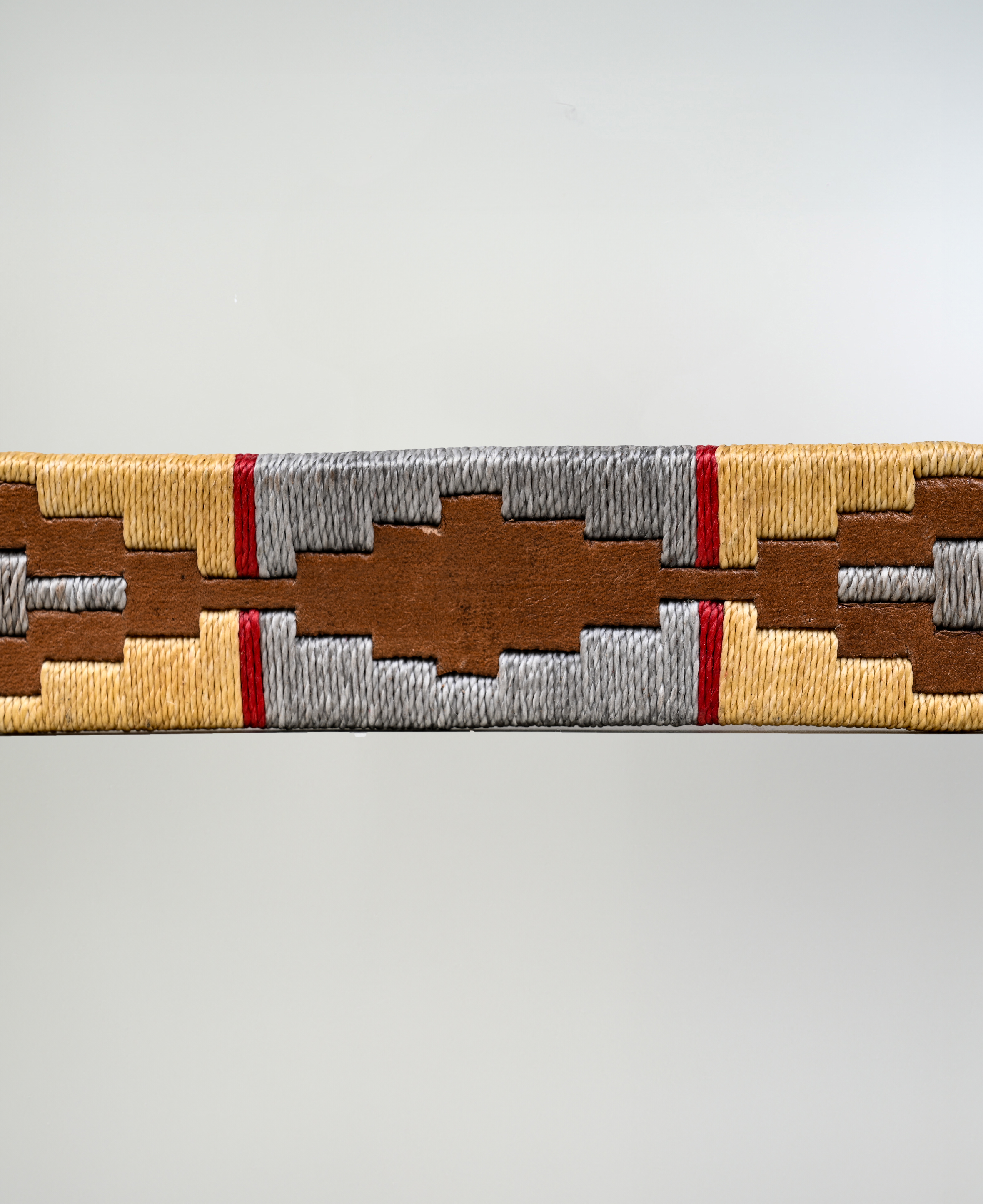 Cinturón De Suela Bordado. imagen 2