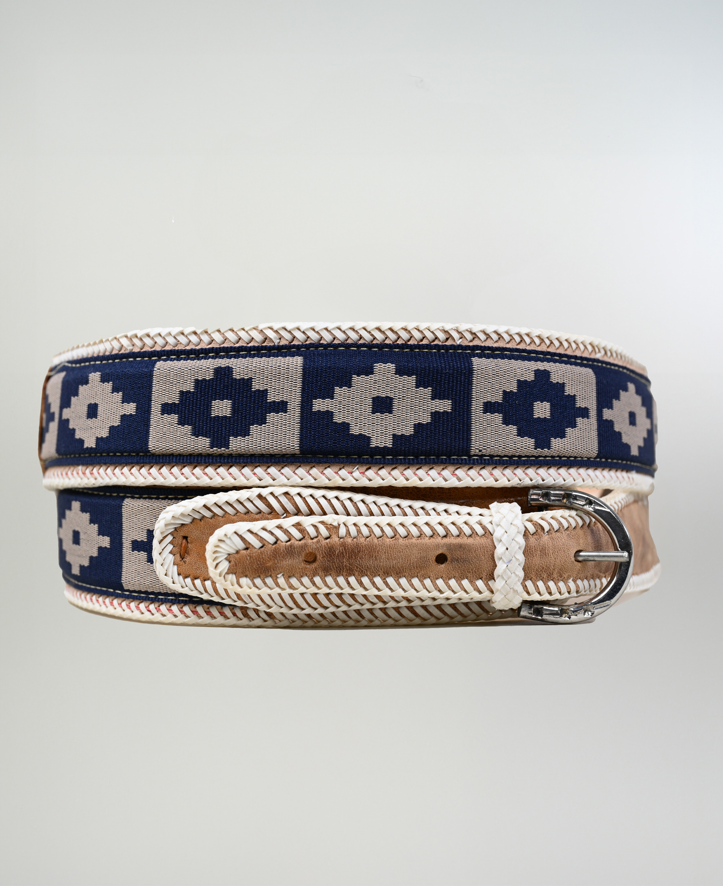 Cinturón de cuero con Cinta imagen 2