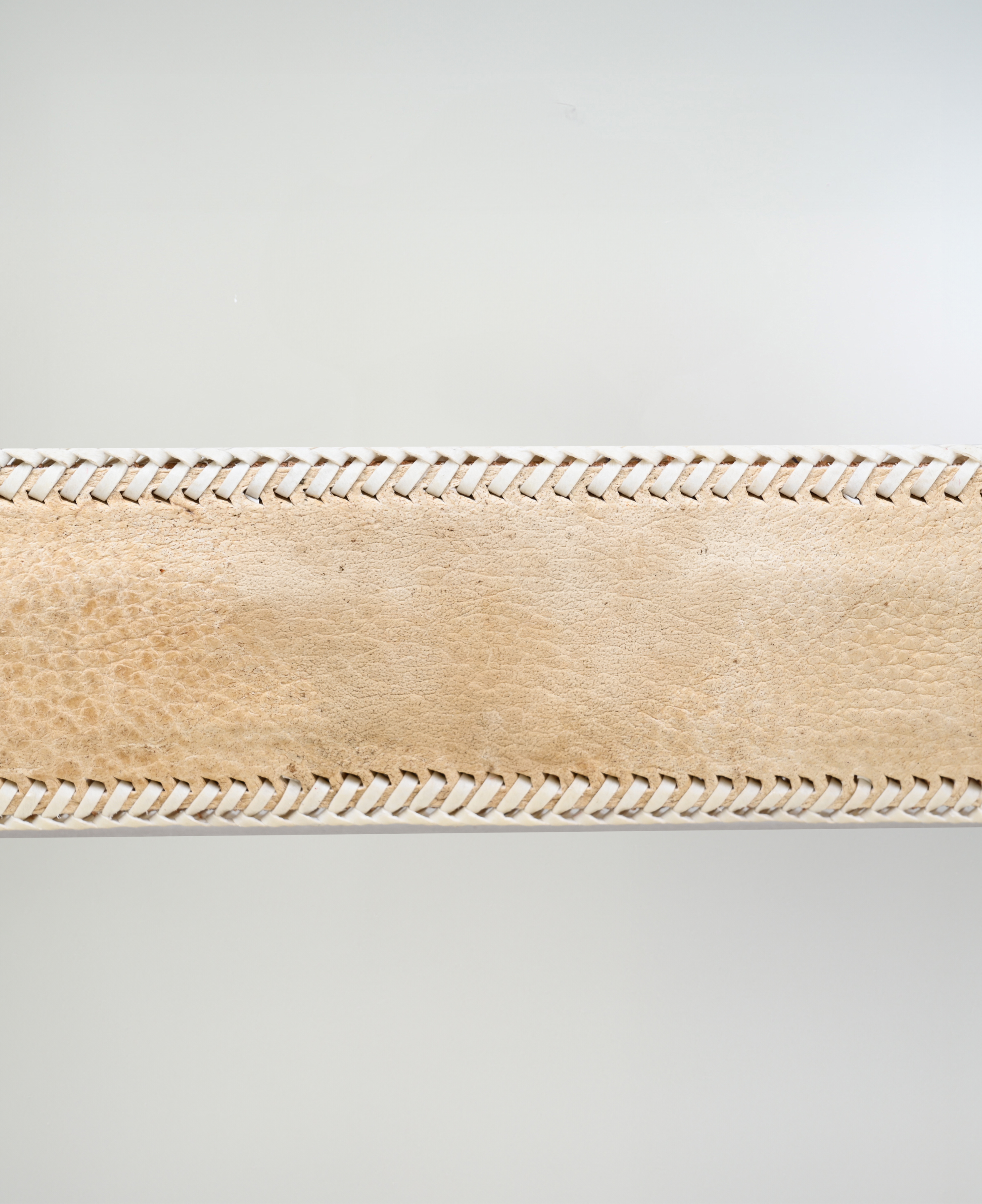 Cinturón De Huaso Cuero Crudo imagen 3