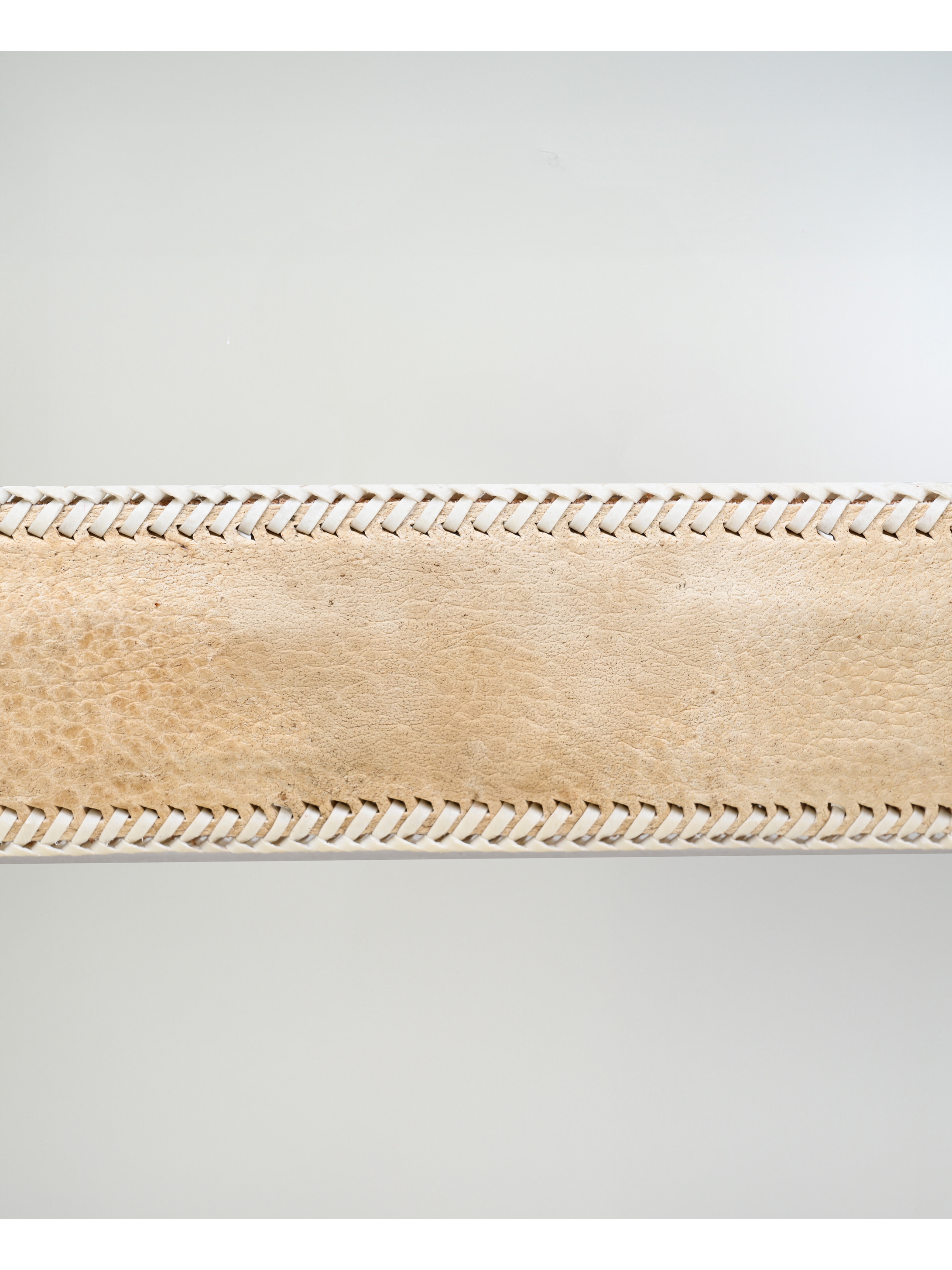 Cinturón De Huaso Cuero Crudo 3