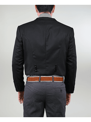 Chaqueta de Huaso Negra Tradicional Catron