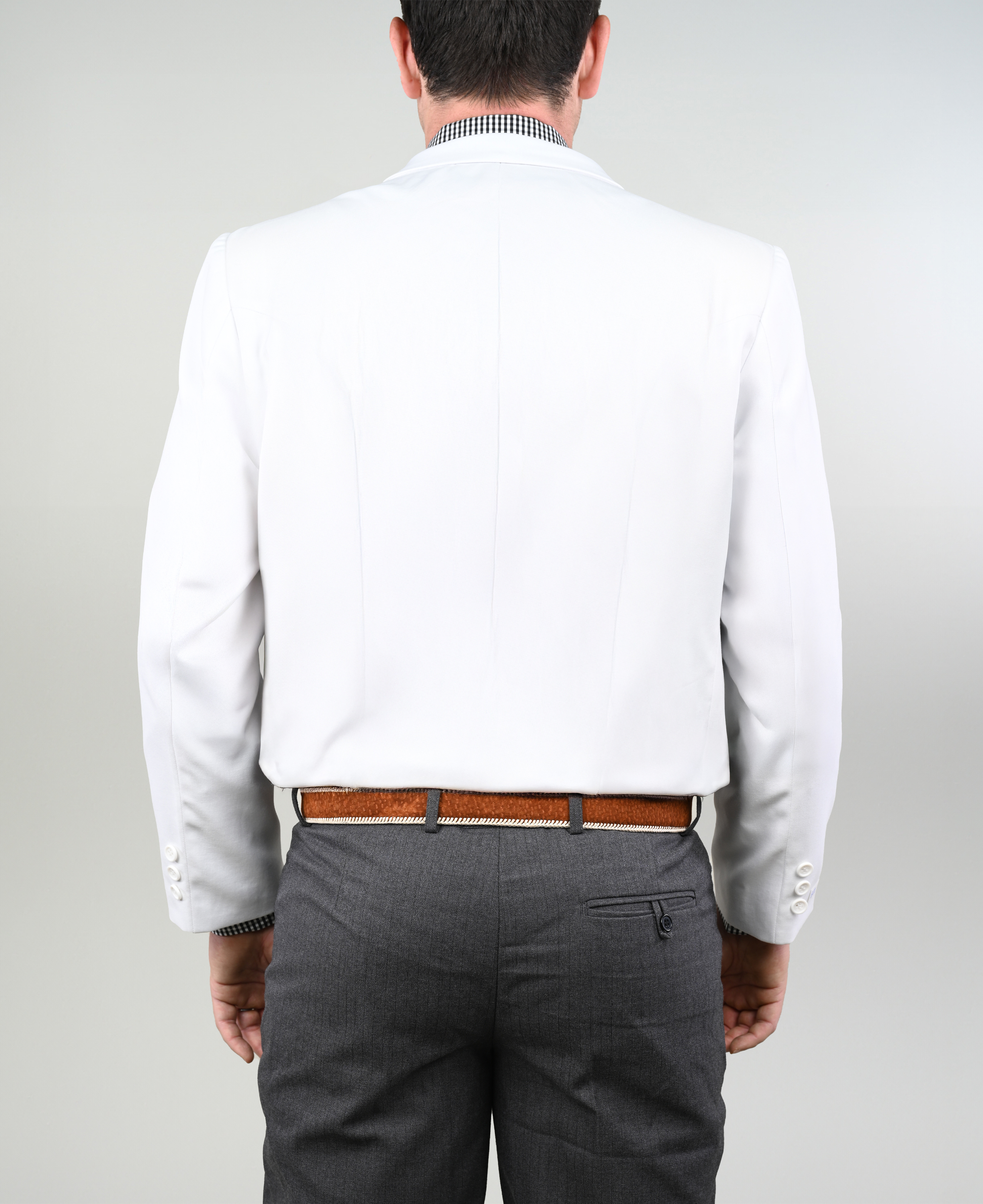 Chaqueta de Huaso Corralera Blanca Catron imagen 3