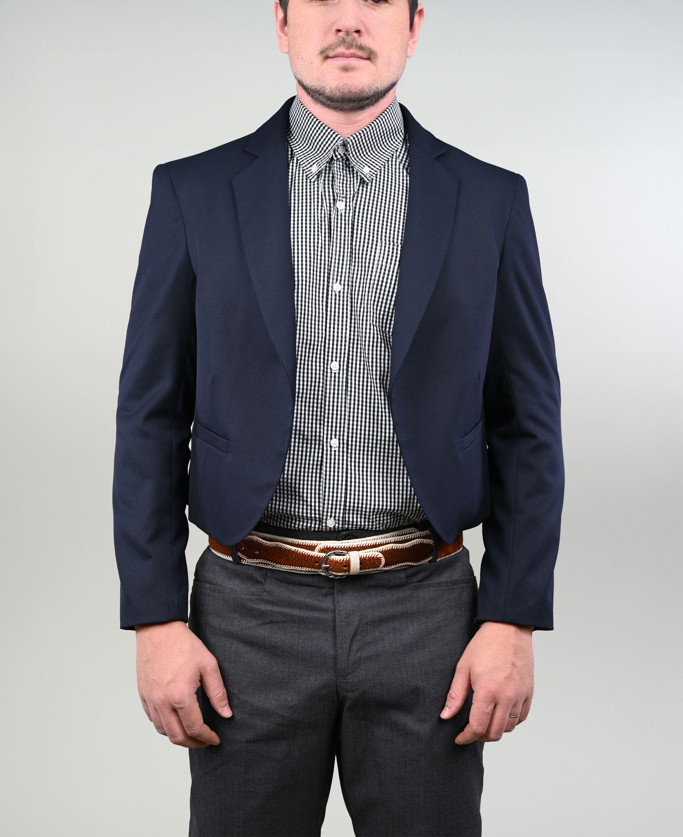 Chaqueta de Huaso Corralera Azul Catron imagen 1