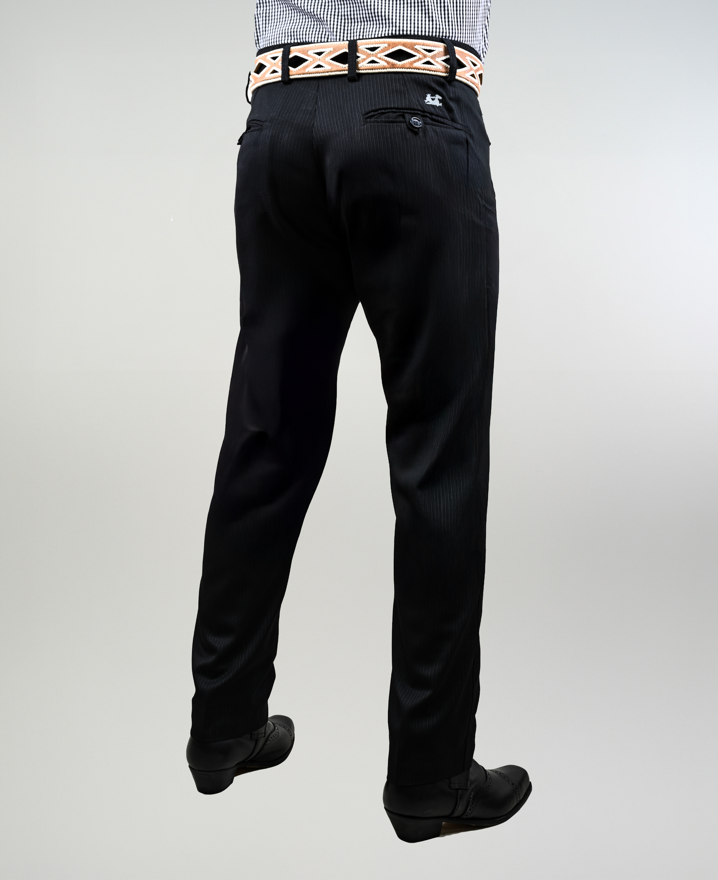 Pantalón de Huaso Corralero Negro Catron imagen 2