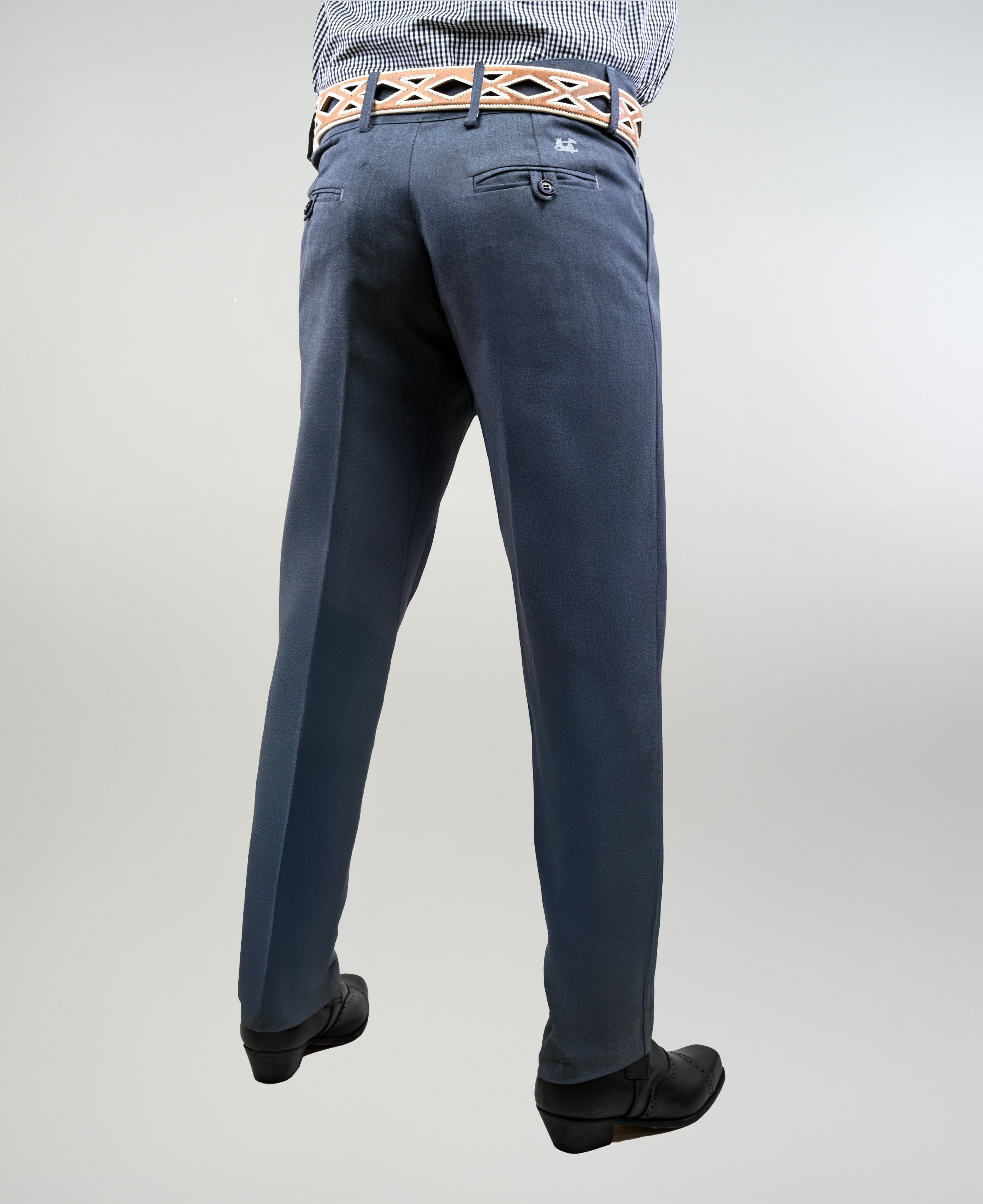 Pantalón de Huaso Corralero Gris Catron imagen 2