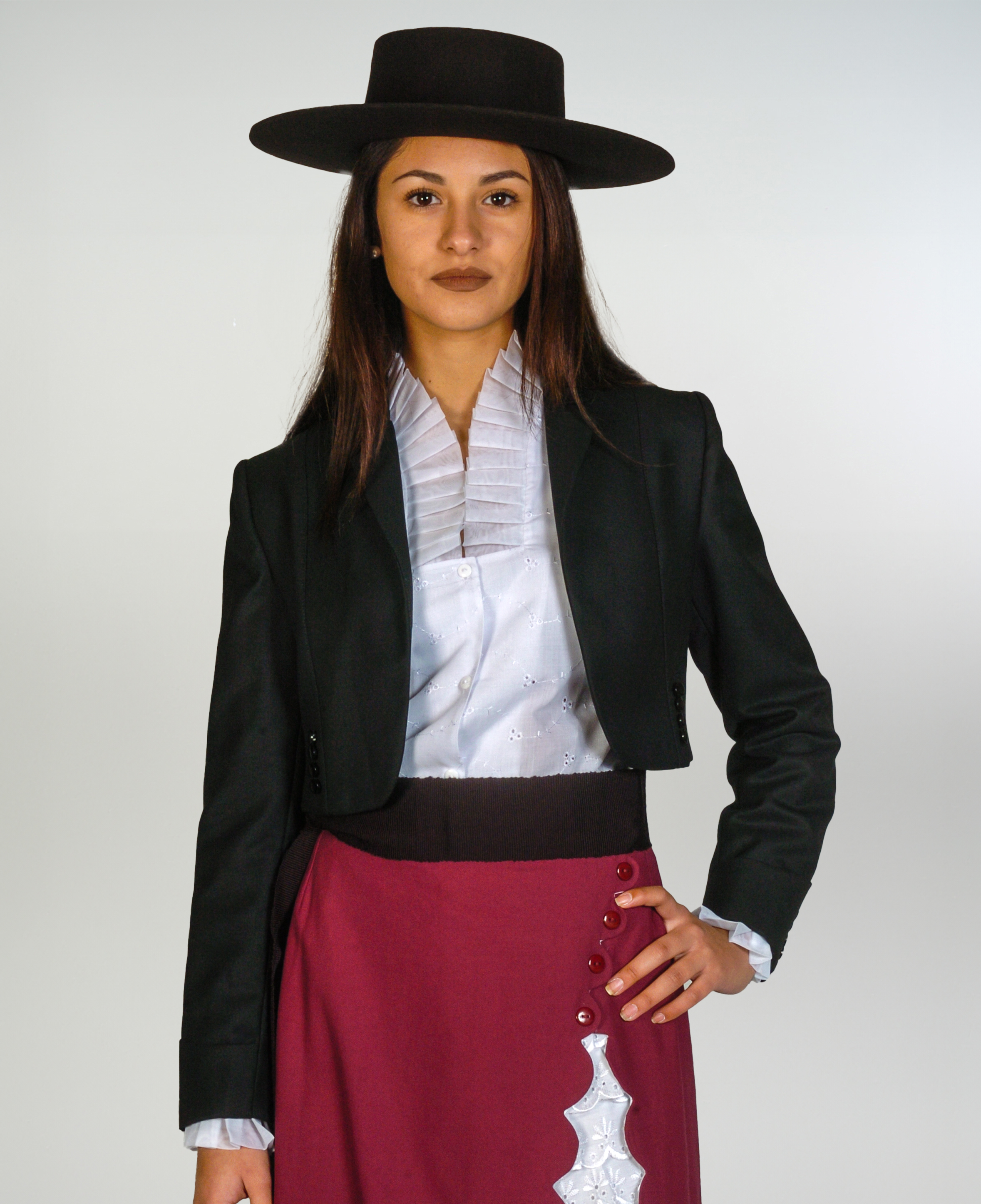 Chaqueta de Huasa Negra Catron imagen 2