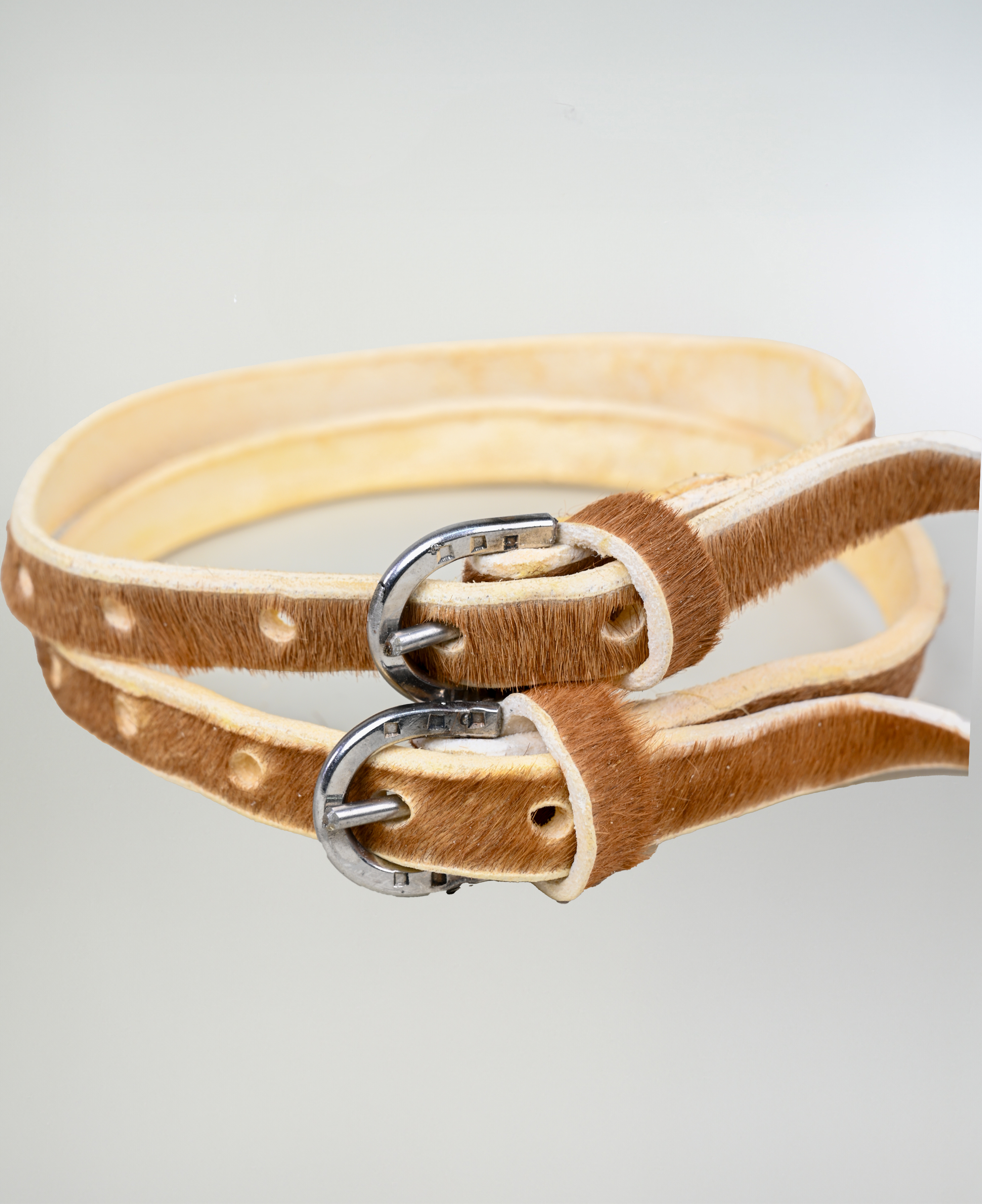 Pial para Espuela Peludo con Hebilla Inoxidable Catron imagen 1