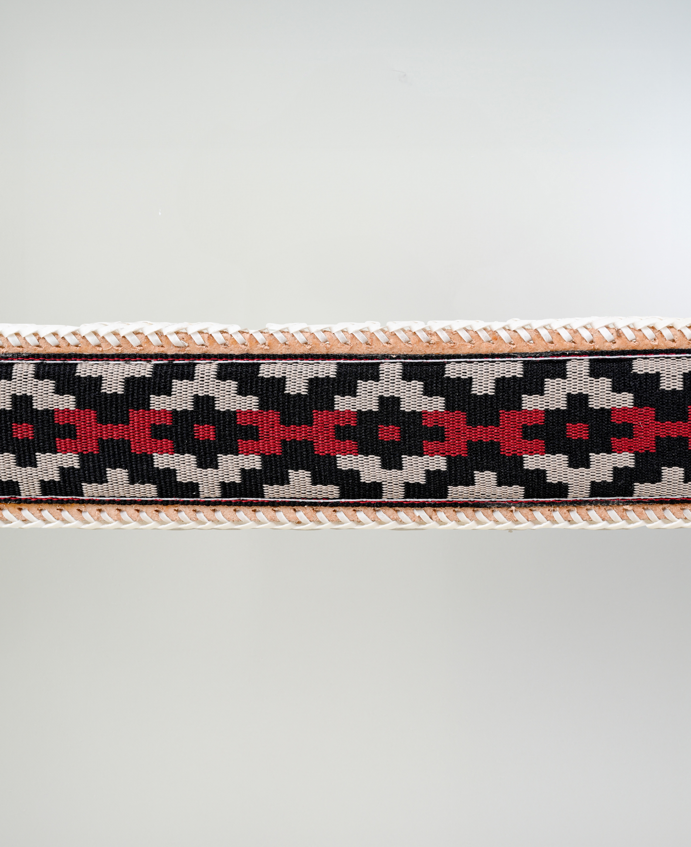 Cinturón de cuero con Cinta imagen 13