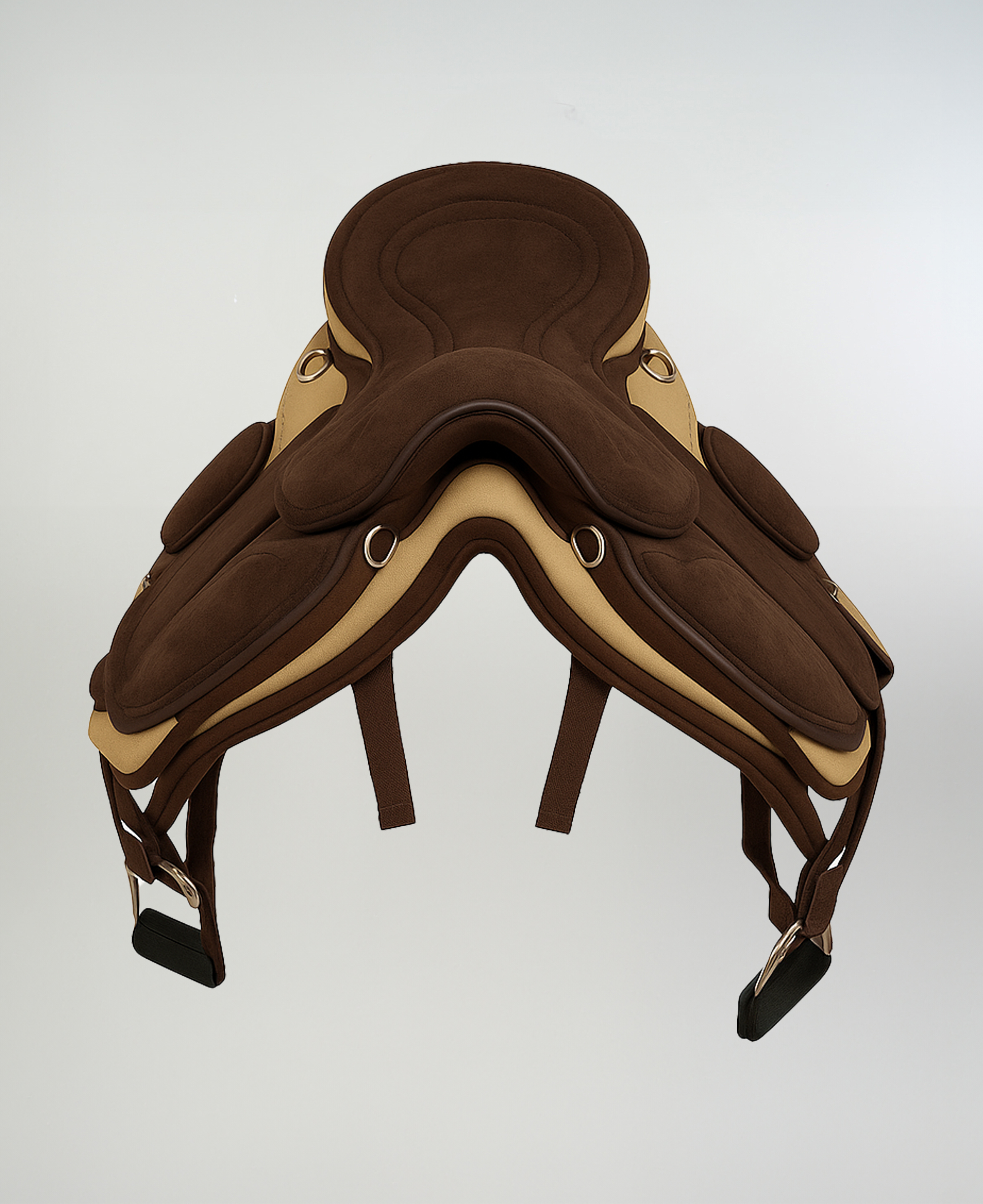 Montura Enduro Treeless completa Catron imagen 3