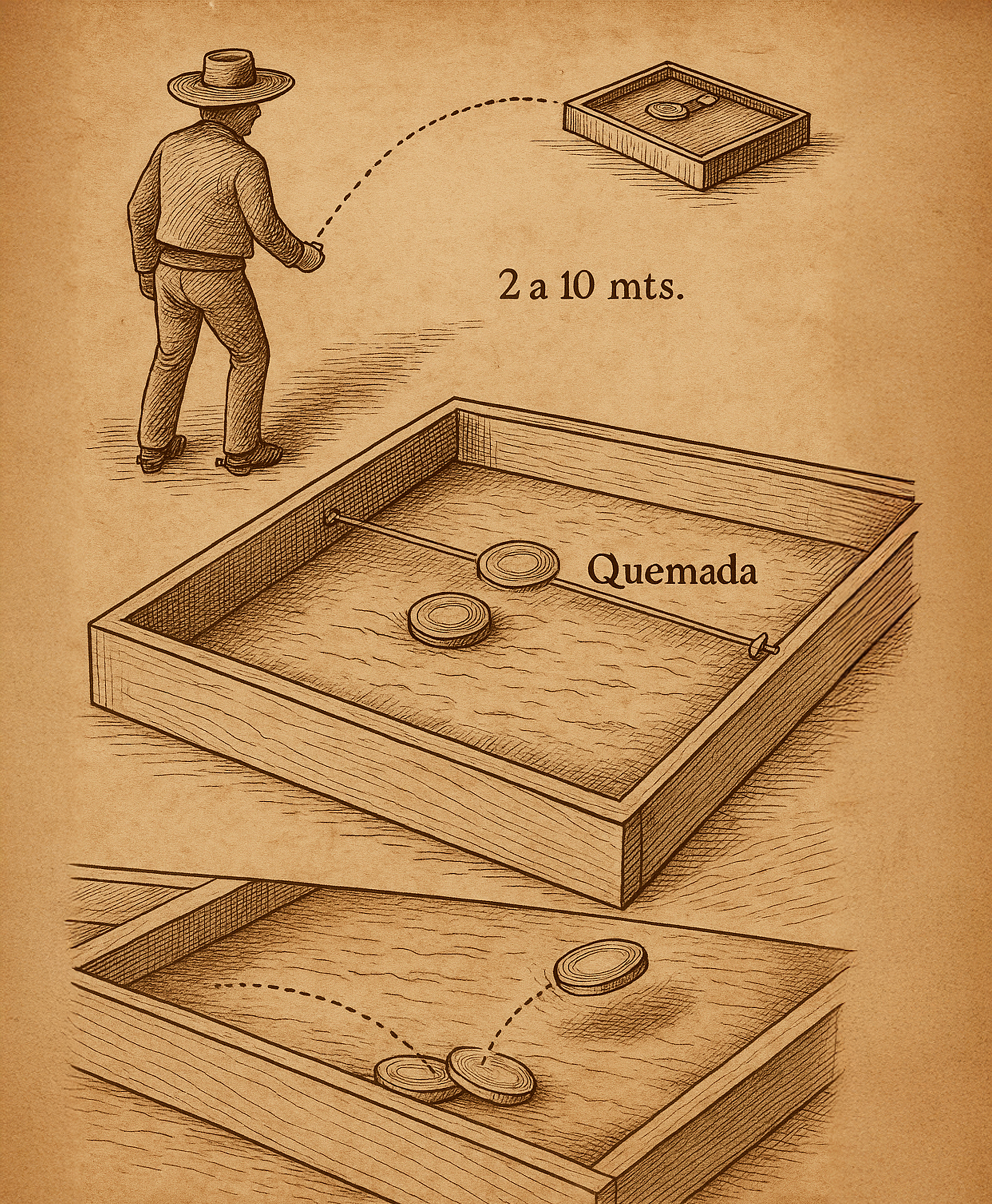 Cancha Para Rayuela Catron imagen 2