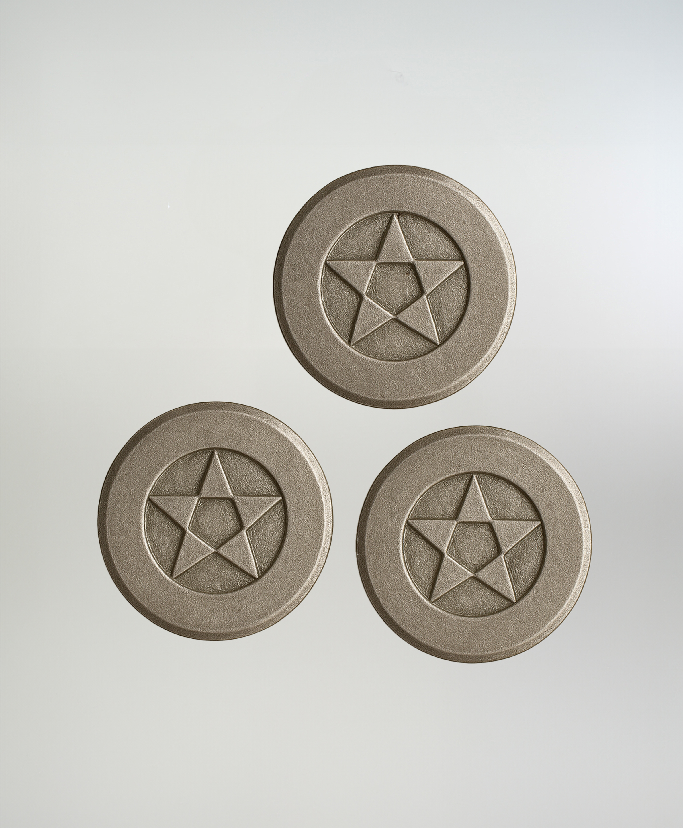 Tejo Rayuela Bronce 250 gramos imagen 1