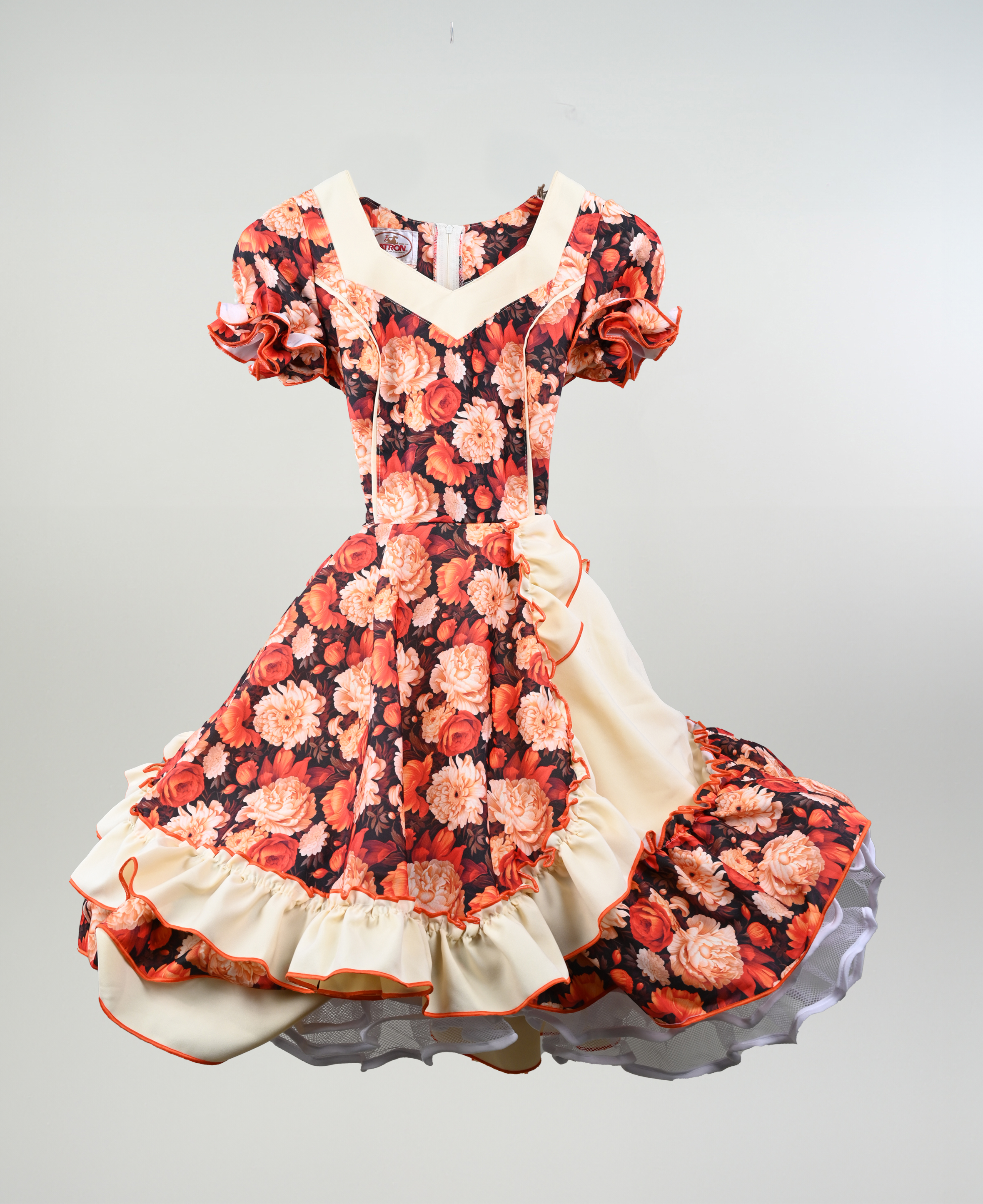 Vestido De China Niña Talla 16 imagen 4